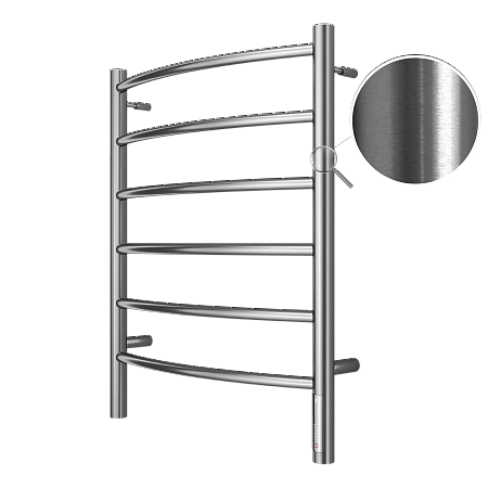 Классик П6 500х650 Электро (quick touch) Полотенцесушитель TERMINUS Сатин Кирово-Чепецк - фото 3 Классик П6 500х650 Электро (quick touch) Полотенцесушитель TERMINUS Сатин Кирово-Чепецк - фото 3