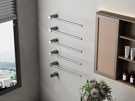 Аккорд П5 500х800 электро Полотенцесушитель TERMINUS Оружейная сталь Кирово-Чепецк - фото 5