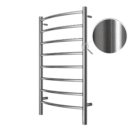 Классик П8 500х850 Электро (quick touch) Полотенцесушитель TERMINUS Сатин Кирово-Чепецк - фото 3 Классик П8 500х850 Электро (quick touch) Полотенцесушитель TERMINUS Сатин Кирово-Чепецк - фото 3