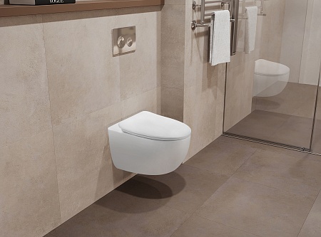 Подвесной унитаз безободковый Terminus Енисей Monolit 560х390 белый Кирово-Чепецк - фото 1 Подвесной унитаз безободковый Terminus Енисей Monolit 560х390 белый Кирово-Чепецк - фото 1