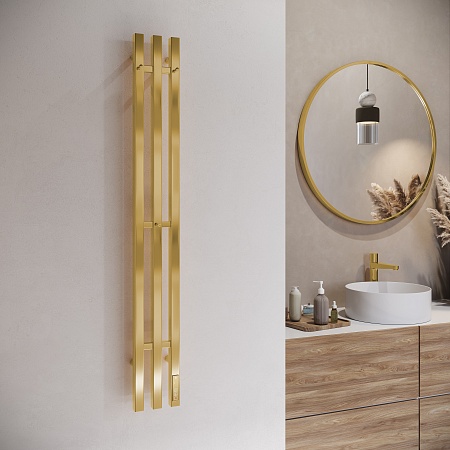 Стойка электро TRES проф1200 TERMINUS Брашированное золото Кирово-Чепецк - фото 3